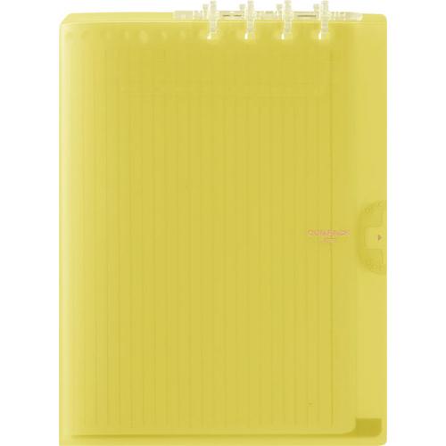 キングジム＜KING JIM＞コンパックノート　A4サイズ　黄色 9956TYキイ　透明表紙