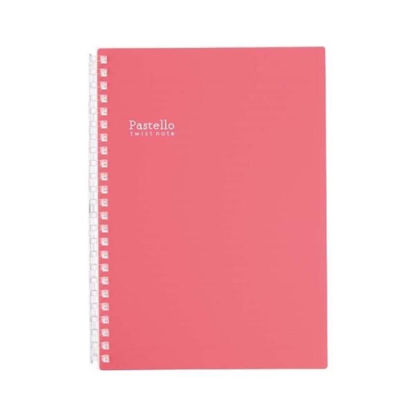 Pastello ツイストノート A5 ルージュ N1958-2