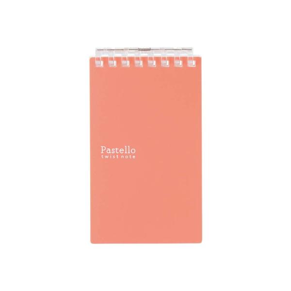 Pastello ツイストノート (メモサイズ) レッド N1961-3