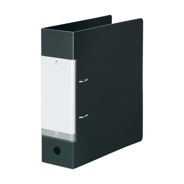 LIHIT LAB.＜リヒトラブ＞ リクエスト D型リングファイル 黒 G2290-24