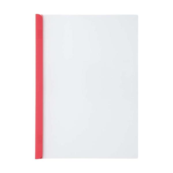 LIHIT LAB.＜リヒトラブ＞ リクエスト スライドバーファイル 厚とじ（10冊パック） 赤 G...