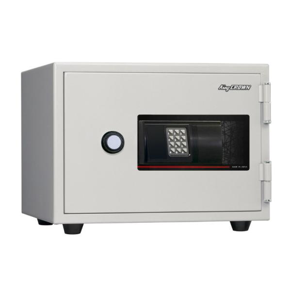 日本アイ・エス・ケイ 耐火金庫 ゆとり収納シリーズ KU-20E テンキー錠 22.7L 1時間耐火...