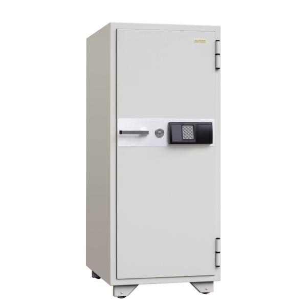 日本アイ・エス・ケイ 耐火金庫　スリムタイプ KS-120EK　テンキー錠+電子ロック錠　117L　...