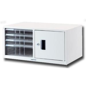 ナカバヤシ＜Nakabayashi＞ アバンテV2 レターケース A4サイズ 浅型3段・深型１段 扉...