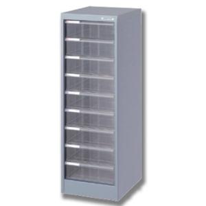 ナカバヤシ＜Nakabayashi＞ アバンテV2 フロアケース A4 深型9段 AF-M9シルバー