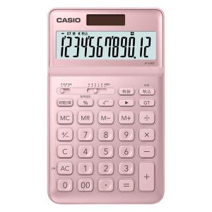 カシオ CASIO ジャストサイズ 電卓 12桁 JF-S200-PK-N ポケットサイズ 時間計算 時間の四則計算 メモリー計算 消費税 税抜 税込｜econvecoco