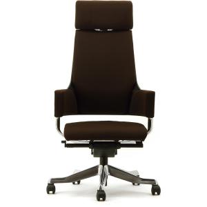 関家具 タスクチェア デルフィ ファブリック張地 ハイタイプ ココア  183945｜econvecoco