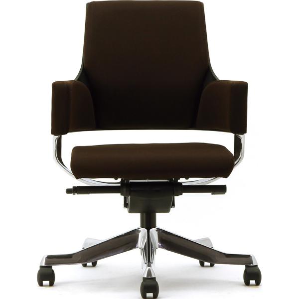 関家具 タスクチェア デルフィ ファブリック張地 ロータイプ ココア  183952
