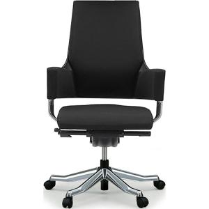 関家具 タスクチェア デルフィ ファブリック張地 ミドルタイプ ブラック  137106｜econvecoco