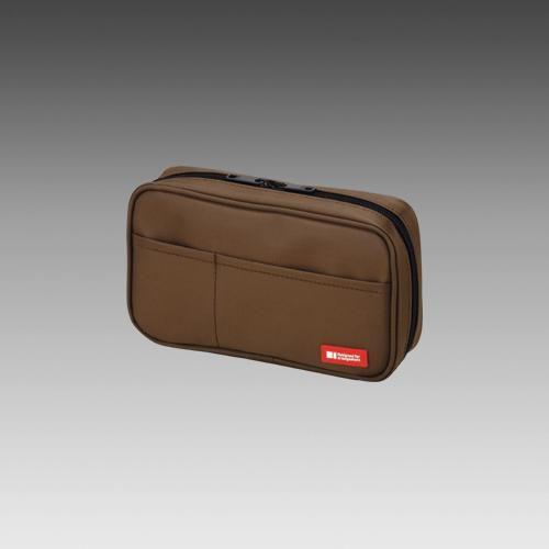 LIHIT LAB.＜リヒトラブ＞ TEFFA　ペンケース［ブックタイプ］A-7551-9　茶　(A...