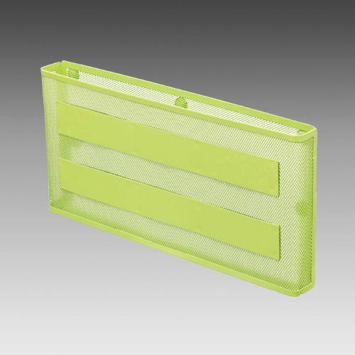 LIHIT LAB.＜リヒトラブ＞ マグネットポケット　Ａ４横　黄緑　A-7392-6