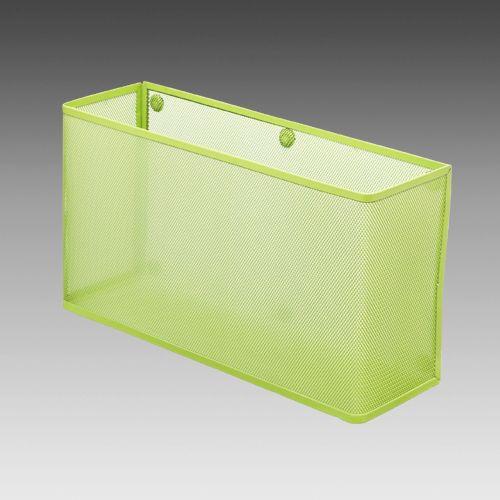 LIHIT LAB.＜リヒトラブ＞ マグネットポケット　Ａ４横ワイド　黄緑　A-7395-6