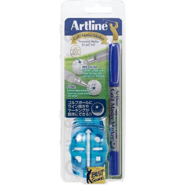 シヤチハタ　Artline　ゴルフマスター　マーカー　青　K-841TG/H-B
