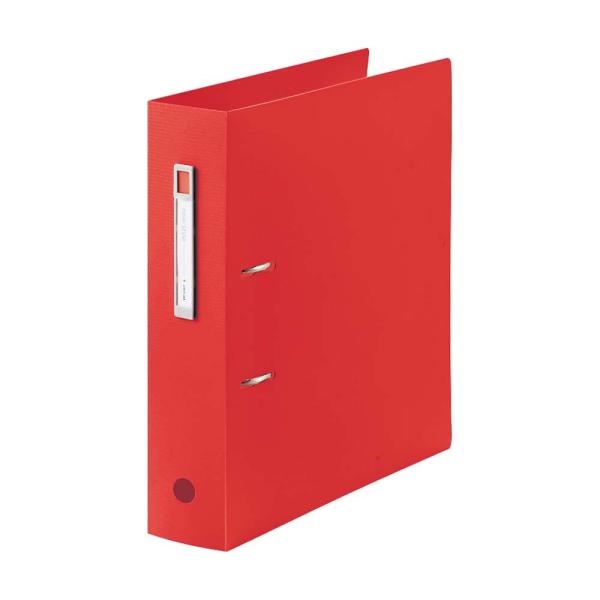 LIHIT LAB.＜リヒトラブ＞ノイエ A-Zファイル A4S レッド F7687-3