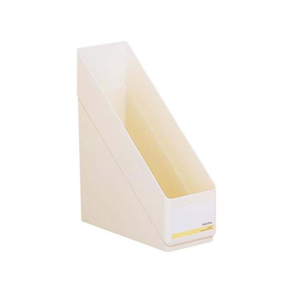 LIHIT LAB.＜リヒトラブ＞リクエスト スタックボックス A4  縦型 白色 G1610-0