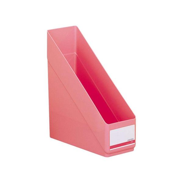 LIHIT LAB.＜リヒトラブ＞リクエスト スタックボックス A4  縦型 赤色 G1610-3