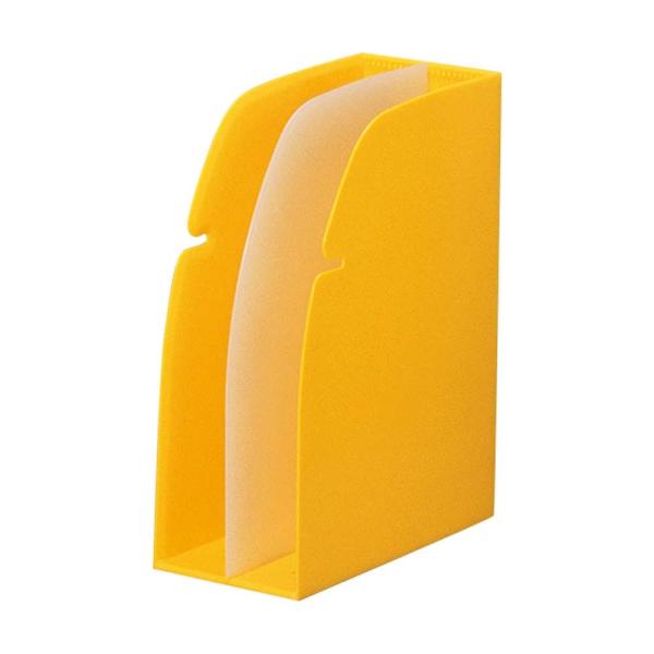 LIHIT LAB.＜リヒトラブ＞リクエスト ホルダースタンド A4 黄 G1630-5
