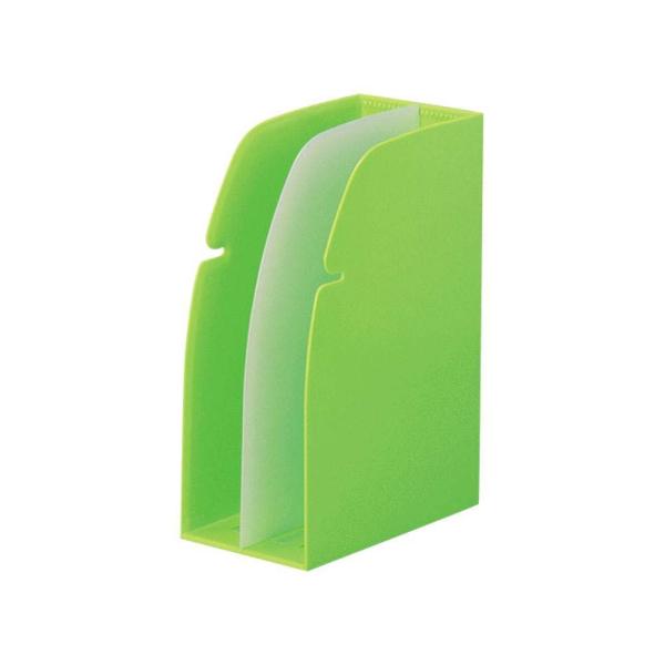 LIHIT LAB.＜リヒトラブ＞リクエスト ホルダースタンド A4 黄緑 G1630-6