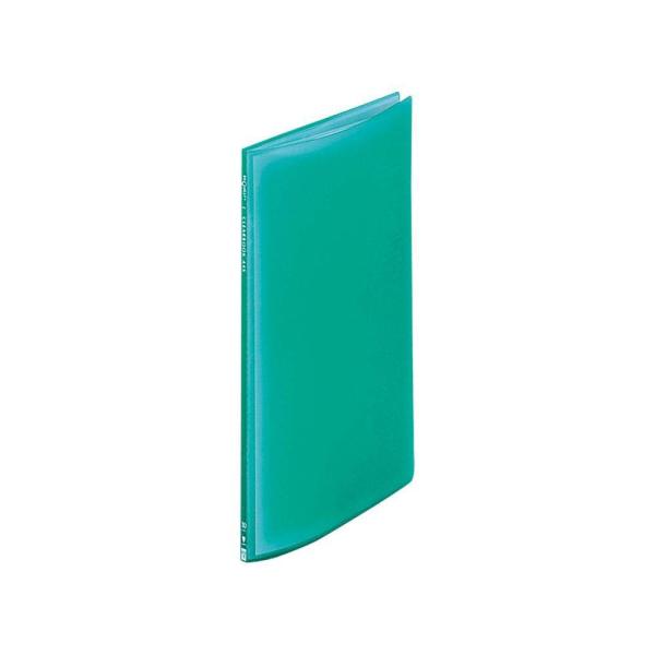 LIHIT LAB.＜リヒトラブ＞リクエスト 透明クリヤーブックA4 10P グリーン G3100-...