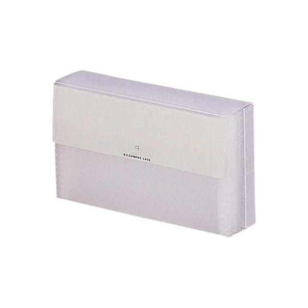 LIHIT LAB.＜リヒトラブ＞スーパーヴュー・Dケース 長3封筒 ホワイト G5602-0