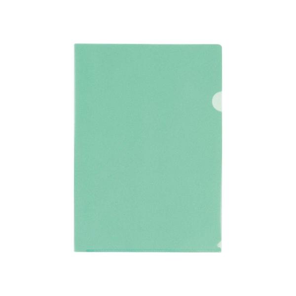 LIHIT LAB.＜リヒトラブ＞クリヤーホルダー＜100枚パック＞ A4 グリーン G6100-1...