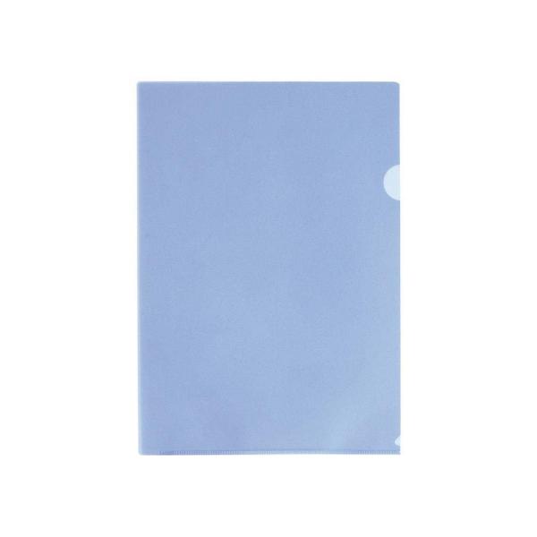LIHIT LAB.＜リヒトラブ＞クリヤーホルダー＜100枚パック＞ A4 ブルー G6100-20