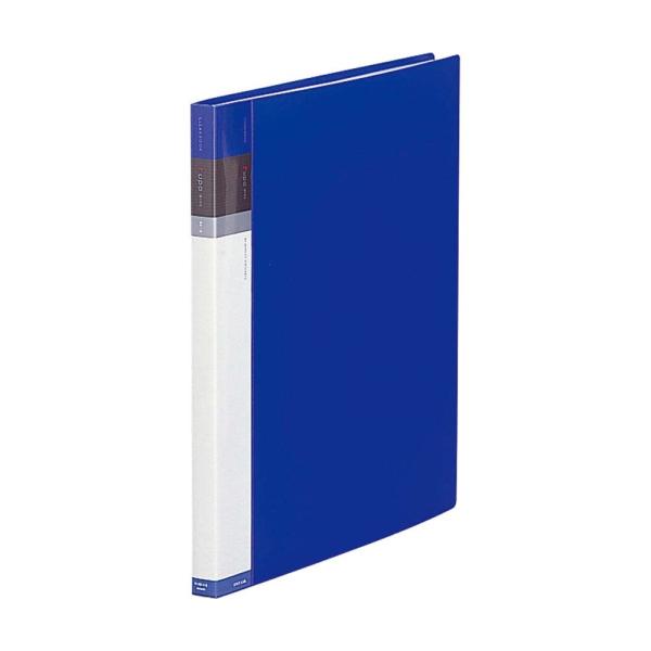LIHIT LAB.＜リヒトラブ＞クリヤーブック・ルポワイド A4S 30P 青 N4613-8