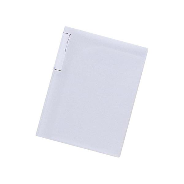 LIHIT LAB.＜リヒトラブ＞クリヤーブック（オープンポケット）A4S 乳白 N7100-1