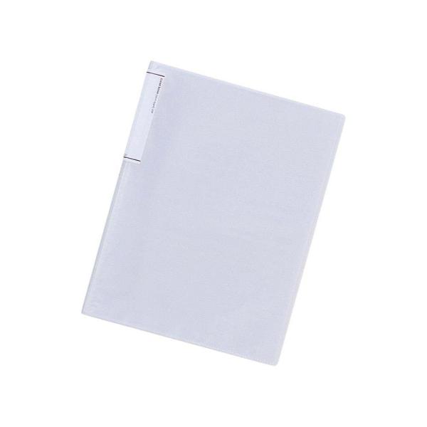 LIHIT LAB.＜リヒトラブ＞クリヤーブック（スリムタイプ）A4S 20P 乳白 N7111-1