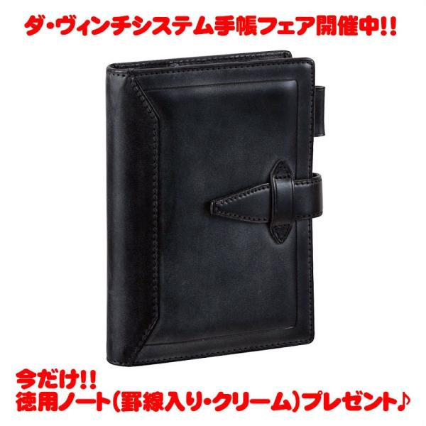 レイメイ藤井 ダヴィンチグランデ ロロマクラシックポケットサイズ システム手帳[リング14mm](ブ...