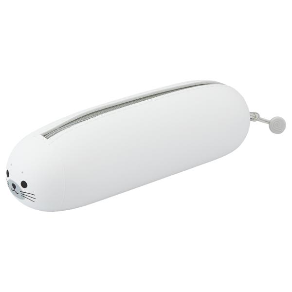 LIHIT LAB (リヒトラブ) SMART FIT PuniLabo 寝ころびペンポーチ アザラ...