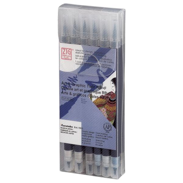 ツインマーカー 12色 ZIG Art &amp; Graphic Twin