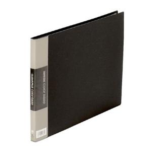 キングジム＜KING JIM＞ クリアーファイル カラーベース（A4E型） 130Cクロ