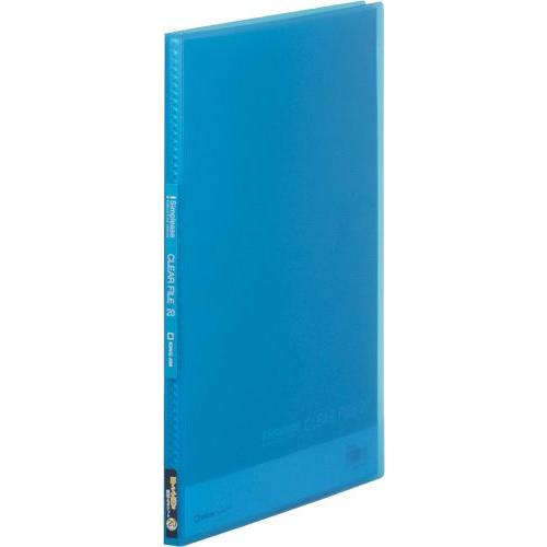 キングジム＜KING JIM＞ シンプリーズクリアーファイルA4S（透明）２０Ｐ186TSPアオ