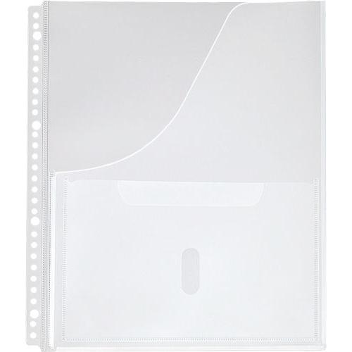 キングジム＜KING JIM＞ スキットマン 取扱説明書ファイル用ポケット（３０穴） 2630P