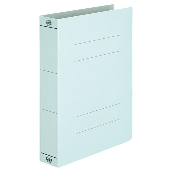 プラス(PLUS) フラットファイル 厚とじ A4-S 500枚とじ ブルー NO.021SW 87...