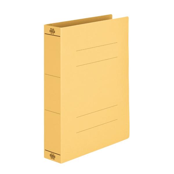プラス(PLUS) フラットファイル 厚とじ A4-S 500枚とじ イエロー NO.021SW 8...