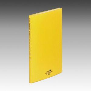 LIHIT LAB.＜リヒトラブ＞ AQUA DROPs＜アクア ドロップス＞ クリヤーブック A4サイズ・S型(タテ型) PPC20枚収納 黄 N5000-5(N-5000-5)