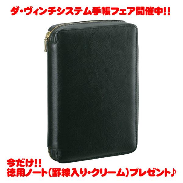 レイメイ藤井 ダ・ヴィンチシステム手帳 聖書サイズ(バイブルサイズ) ブラック DB3004B スー...