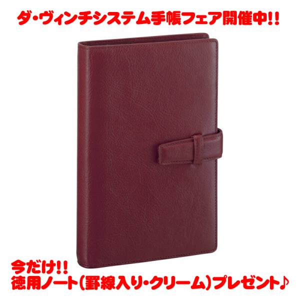 レイメイ藤井 ダ・ヴィンチシステム手帳 聖書サイズ(バイブルサイズ) ワイン DB3006Z スーパ...