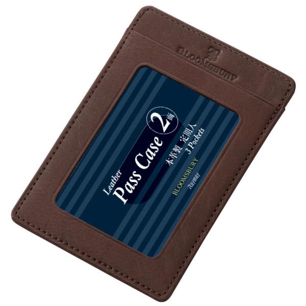 レイメイ藤井(Raymay)　ブルームズベリー　パス入（単パス）　ダークブラウン　NP8001E　両...