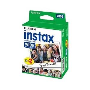 FUJIFILM＜富士フイルム＞ チェキ　ワイドフィルム　INSTAX WIDE 2パック INST...