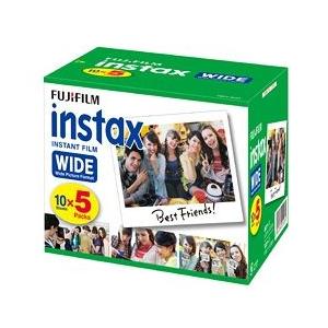 富士フイルム FUJIFILM チェキ ワイドフィルム INSTAX WIDE 5パック INSTAX WIDE KR 5｜econvecoco