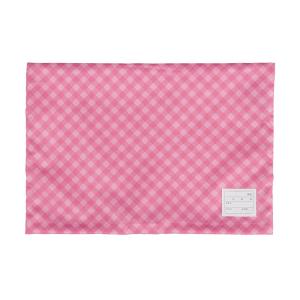 ナカバヤシ　学童用防災ずきん用カバー(チェック柄)　ピンク　BZK-102-P　小学生用