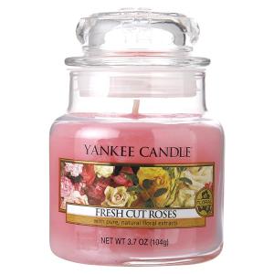 YANKEE CANDLE ジャーＳ フレッシュカットローズ カメヤマキャンドルハウス YK0030503｜econvecoco