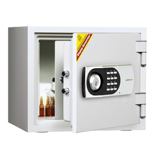 ダブルドア テンキー式耐火金庫 119EK77DRUG ディプロマット・ジャパン