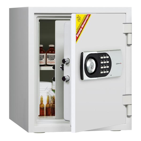 ダブルドア テンキー式耐火金庫 125EK77DRUG ディプロマット・ジャパン