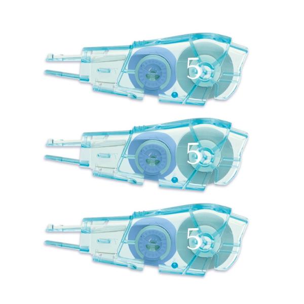 プラス(PLUS) 修正テープ ホワイパーPT 交換テープ 5mm 3個パック WH-645R-3P...