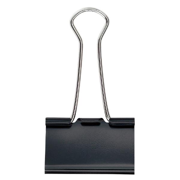 プラス(PLUS) クリップ ダブルクリップ 特大 41型 10個入 100枚とじ 箱入り ブラック...