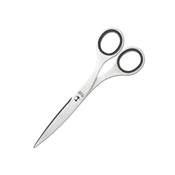 プラス(PLUS) はさみ ステンレス鋏 刃渡り165mm ブラック NO.165　34-725